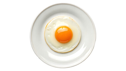 fried egg on white background PNG