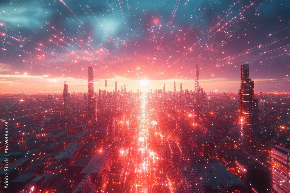Wall mural exploring vast star fields and vibrant galaxies in deep space journey, traveling through star fields