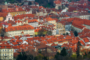 Fototapeta premium The historical center of the capital of the Czech Republic - the city of Prague