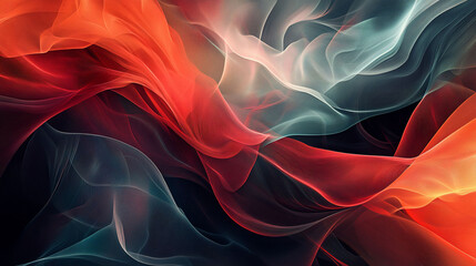 Abstract Flowing Fabric Background Texture