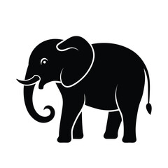 vector illustration of a elephant