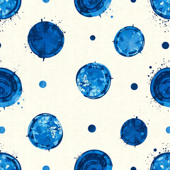 dots blue and light blue