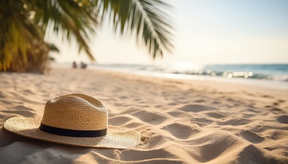Straw Hat and Sand Shadows