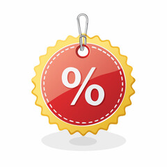 christmas sale tag