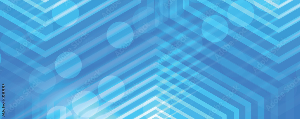Poster abstract neural technology and science background