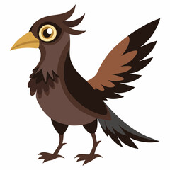 vector illustration of a bird
