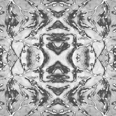 Cute Dragon Seamless. Metal Design. Black Leather