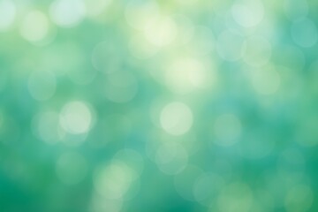 Fototapeta premium Captivating Abstract Background of Blurred Soft Focus in Shades of Green and Blue with a Touch of Light: Perfect for Artistic Inspirations and Design Projects