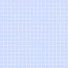 Geometric simple pattern light white grid on purple background empty. Notepad paper abstract hand drawn line style pastel color. Vector 10 eps
