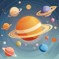 Solar system with personality
