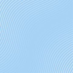 Abstract background with lines and waves. Banner. Element for design isolated. Vector background for brochure, booklet, flyer, poster. Blue and white gradient