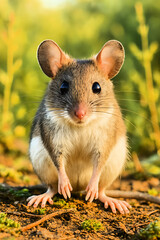 EXTINCT ANIMALS: PEMBERTONS DEER MOUSE OR PEMBERTONS DEERMOUSE (PEROMYSCUS PEMBERTONI)
