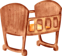 Fototapeta premium baby cradle
