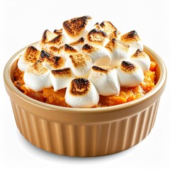 Sweet Potato Casserole with Toasted Marshmallows