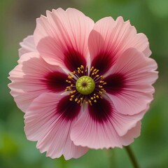 Pink flower, close-up, professional photo, stock photography