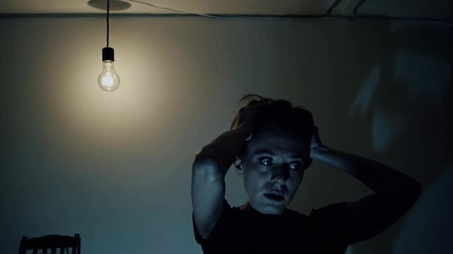 Anxious Person Battling Persecutory Thoughts