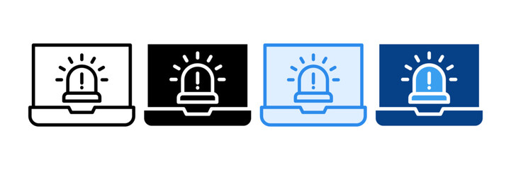 Malware Icon Set Multiple Style Collection