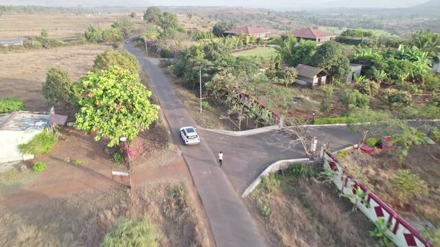 Drone view of the thrilling Dhak Bahiri trek! Steep cliffs, dense forests & the iconic Bahiri cave&mdash;this is one of Maharashtra&rsquo;s most daring treks. 🏞️🧗&zwj;♂️ #DhakBahiri #DroneTrek #Sahyadris