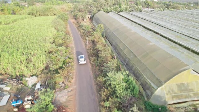 Drone view of the thrilling Dhak Bahiri trek! Steep cliffs, dense forests & the iconic Bahiri cave&mdash;this is one of Maharashtra&rsquo;s most daring treks. 🏞️🧗&zwj;♂️ #DhakBahiri #DroneTrek #Sahyadris