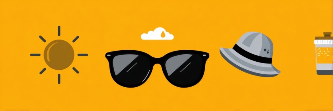 Discover Effective Ways to Protect Your Eyes From UV Rays With Simple Items Like Sunglasses and Hats During Sunny Outdoor Activities