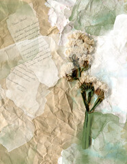 Collage journal page.