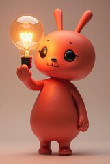 rabbit with heart