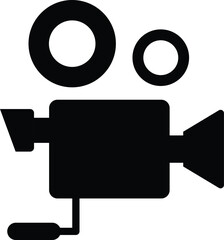 camera icon. One of set web icons, icon in trendy design
