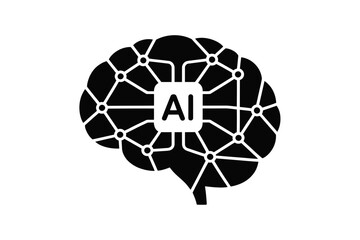 Artificial intelligence brain technology concept