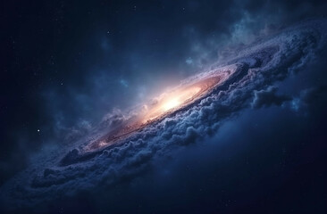 Naklejka premium background with space