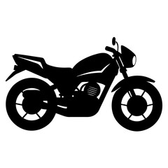 Obraz premium a bike silhouette icon on white background