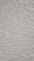 The white and gold 3D abstract vertical background is perfect for a presentation template. The abstract background features a parametric low-poly triangle design. 3d rendering illustration not AI