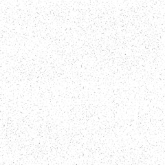 Seamless paper pattern with black speckles and fibers on a white background. Vintage recycled texture ideal for organic packaging, craft projects, or stationery. Drag to swatches panel to use
