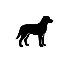 dog silhouette vector