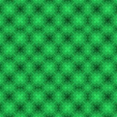 Seamless green St. Patrick's Day pattern, square