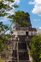 Tikal Mayan Archaeological Zone in Guatemala