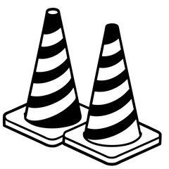 traffic cone icon