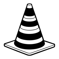 traffic cone icon