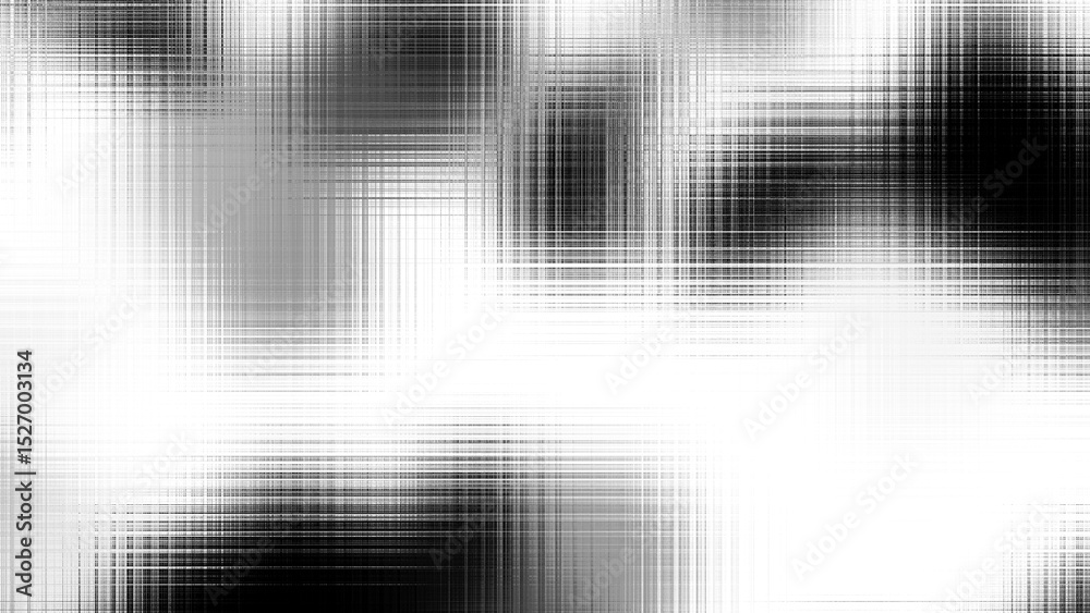 Aufkleber Modern abstract overlay transparent background texture with layers of black and gray transparent material in grunge lines in random geometric