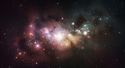 Obraz premium Expanding Cosmic Dust Cloud