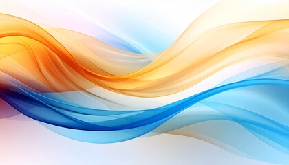 Obraz premium Fine powdery gas trails in radiant tones swirl gently in layered streams, creating soft dynamic background texture 