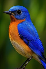 Obraz premium kingfisher on the branch