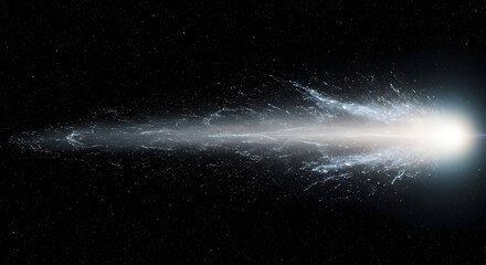 Obraz premium Mystical Interstellar Comet