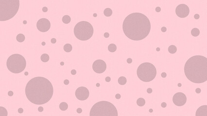 Pink Background with Subtle Polka Dot Pattern and Grainy Noise Texture for Modern Design