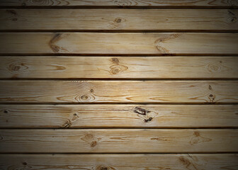 Fototapeta premium wooden number of parallel wooden logs texture