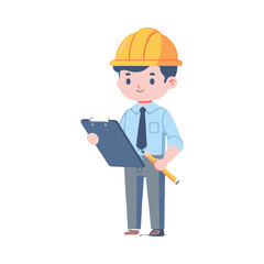 
illustration design of an architect