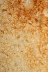 Close up of lightly toasted bread as a texture