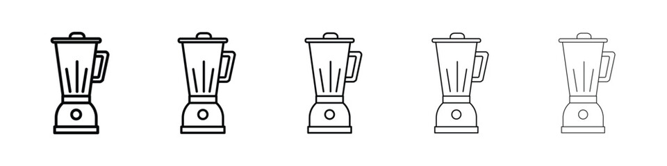 Blender icon vector collection. EPS 10