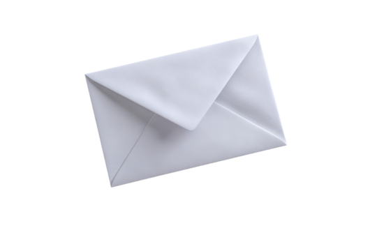 A white envelope with a white envelope on top