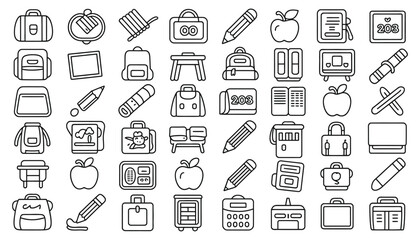 Medical vector icon set for web, business, and technology communication