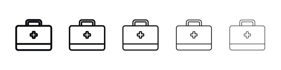 First aid icon vector collection. EPS 10